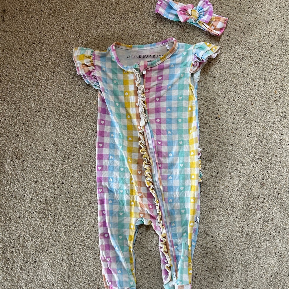 Little bum bums romper